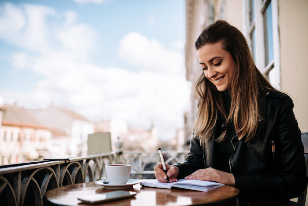 Escritura de gratitud para empezar el día con una mentalidad positiva