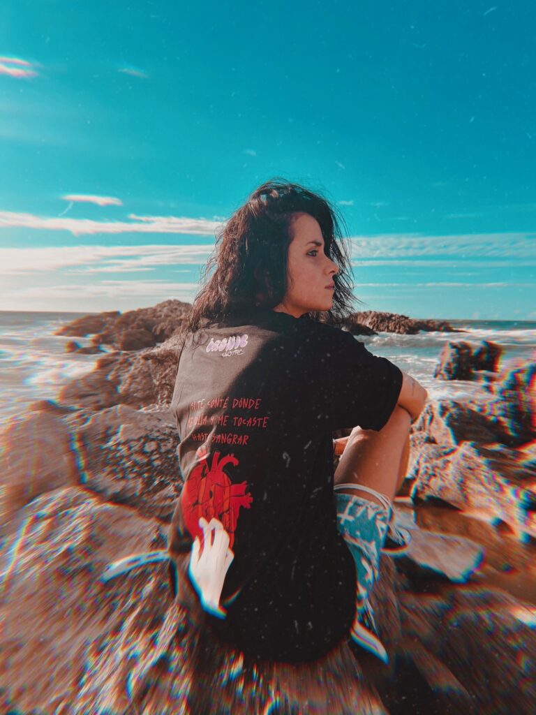 Camiseta holgada estilo oversize
