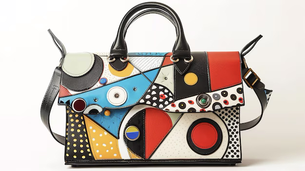 Bolso geométrico