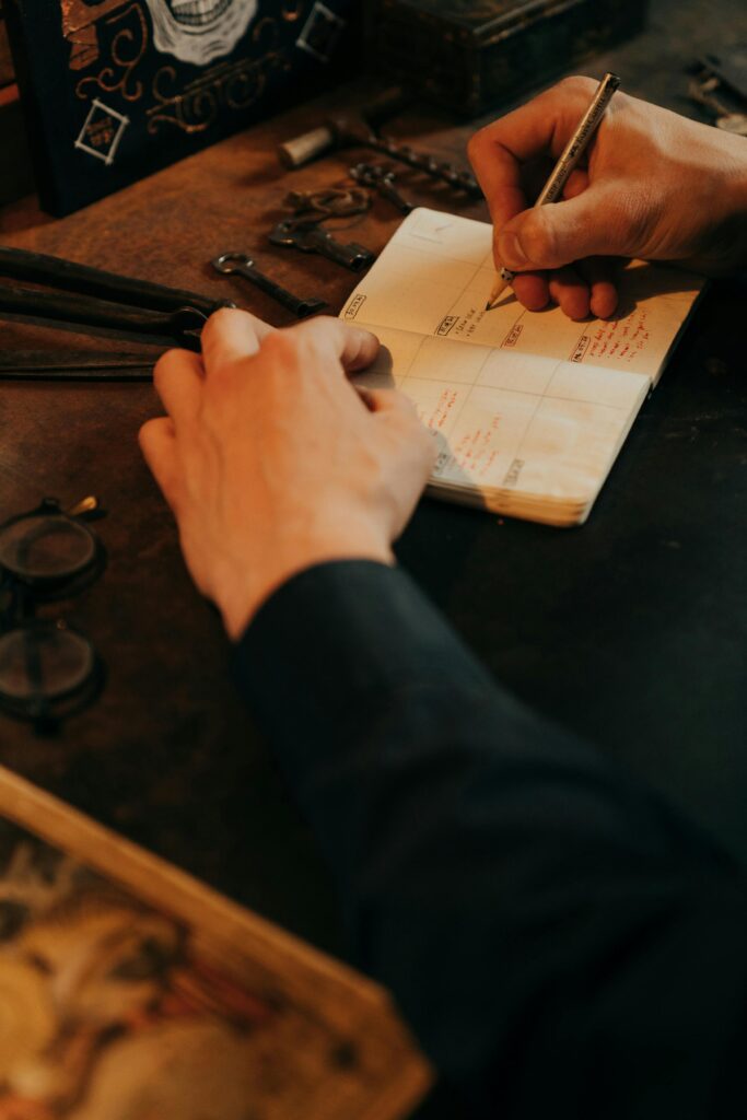 Bullet journaling como método de organización creativa y personalizada